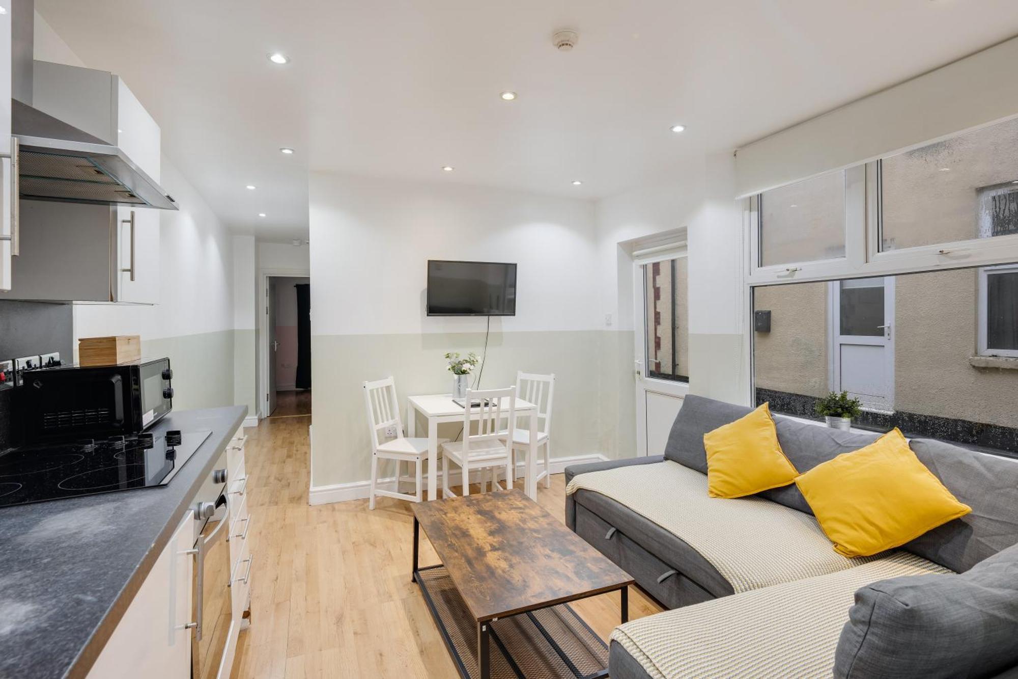 2 Bedroom Apartment For Up To 6 Nr Centre Cardiff Eksteriør bilde